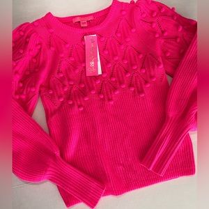 Lilly Pulitzer Neuve Sweater Hyper Pink